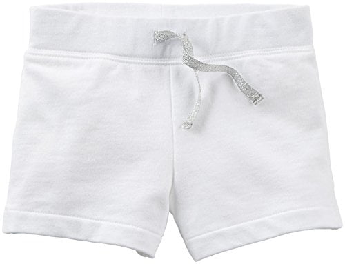 baby girl white shorts