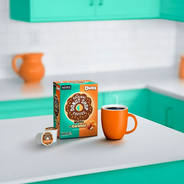 Nutty Caramel Coffee Medium Roast K Cup Box 24 ct. Walmart Business Supplies