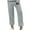 Gray, variant on Pajamas Pants for Women Fleece Lounge Pants for Womens Solid Color Elastic Waisted Plush Winter Warm Long Trousers Regular Fit Thick Fitness Sport Home Casual Comfortable