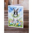 thumbnail image 2 of Borzoi Easter Egg Hunt Greeting Cards Pack of 8 7 in x 5 in, 2 of 3