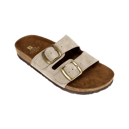 white mountain footbed sandals