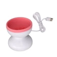 thumbnail image 4 of Limpiador De Brochas De Maquillaje Eléctrico, Máquina De Limpieza De Brochas De Maquillaje Rosa Portátil, Carga USB Automática Giratoria Para Salón De Belleza, 4 of 7