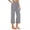 Black, variant on VBVC Women's Striped Cotton-Linen Bermuda Shorts,High Waist Knee Length Shorts For Women,Ladies Summer Pull-On Work Shorts with Pockets,Beige,S-2XL