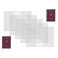 thumbnail image 1 of 5 Pack Passport Covers, Clear Plastic Passport Protector, For Standard Size Passports Rfid Id Card Covers, 1 of 5