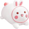 thumbnail image 1 of Conejo de peluche de peluche de conejo Kawaii, almohada de felpa suave, regalos para niños y niñas, almohada de peluche de conejito de Pascua, regalo de domingo de Pascua, conejo blanco de 15.7 in Sailing  Electrónica, 1 of 5