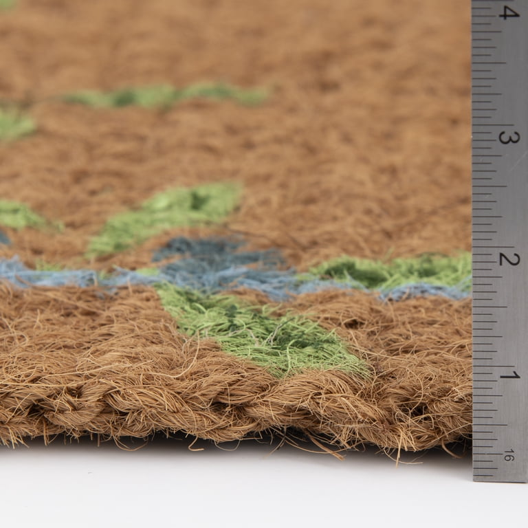 Better Homes & Gardens Soleil Floral Woven Coir Outdoor Doormat