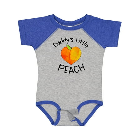 

Inktastic Daddy s Little Peach Cute Peach Heart Gift Baby Boy or Baby Girl Bodysuit
