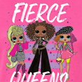 thumbnail image 3 of LOL OMG! Fashion Dolls - Fierce Queens - Juniors Fitted Graphic T-Shirt, 3 of 5