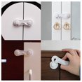 thumbnail image 5 of Cerradura de seguridad adhesiva para cajones, armarios, armarios, cerradura de protección para niños y bebés (blanco), 5 of 5