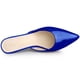 thumbnail image 5 of Zapatos de Tacón de Aguja Con punta Puntiaguda Allegra K Azul profundo 36, 5 of 7