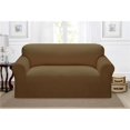 thumbnail image 1 of Kathy Ireland Housse de Canapé Loveseat Day Break, Châtaigne, 1 of 1
