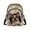Bulldog Music Sheet Print, variant on POLERO Christmas Crossbody Handbags with Kitten Gift Pattern, Lightweight Polyester Cell Phone Purse with Adjustable Strap for Women Daily Travel