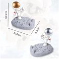 thumbnail image 2 of (gold Astronaut Kick)astronaut Phone Holder, Creative Cute Astronaut Shape Resin Funny Cell Phone Stand Holder Ornament Home Decor For Office, 2 of 5