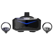 Pimax Crystal Super 57PPD QLED Virtual Reality Headset with Controllers - 90Hz Refresh Rate - 57 PPD Visuals - QLED VR Headset - 106-Degree Horizontal Field of View - 3840x3840 Resolution in Each Eye
