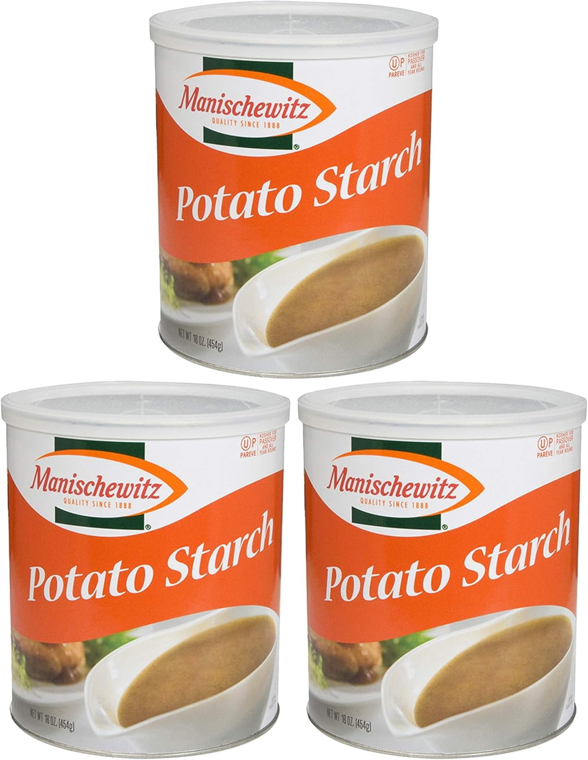 Manischewitz - Potato Starch Canister - Case of 12 - 16 oz.