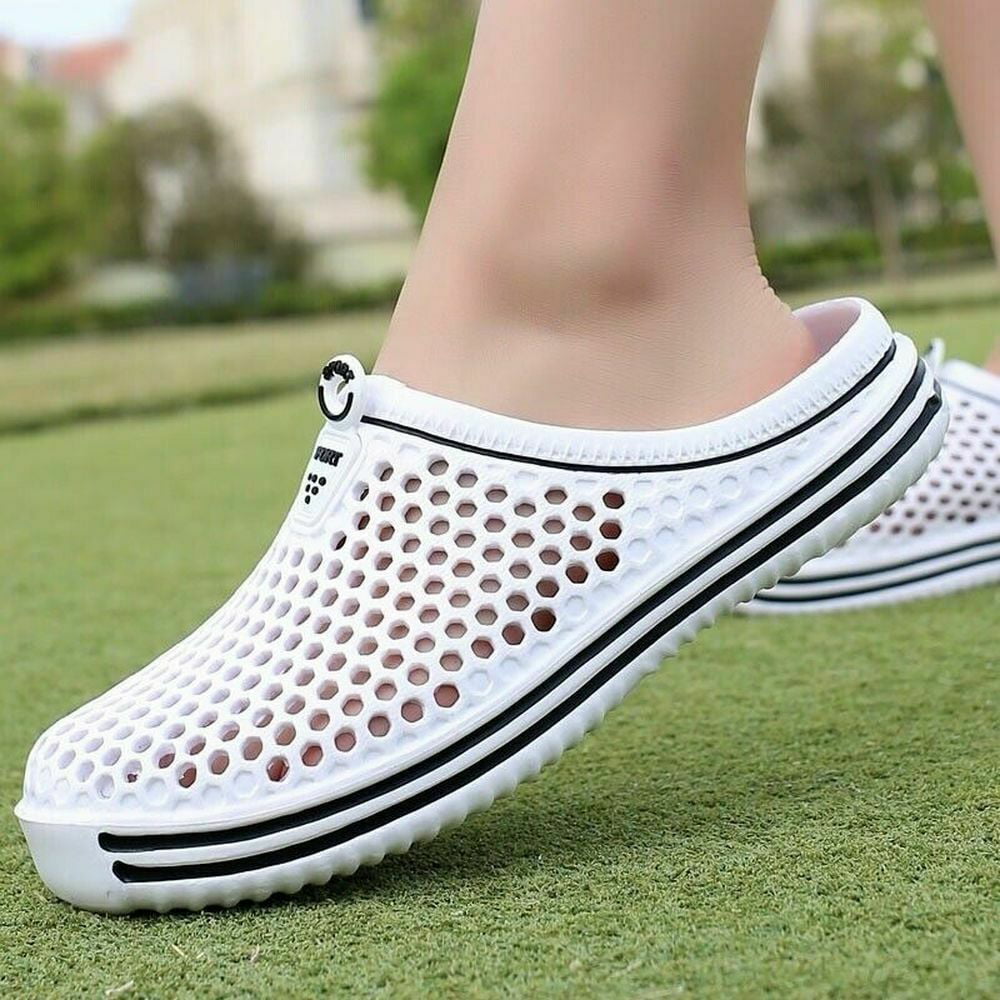 Mens Womens Summer Casual Shoes Mesh Breathable Sandals Couples Beach Slippers