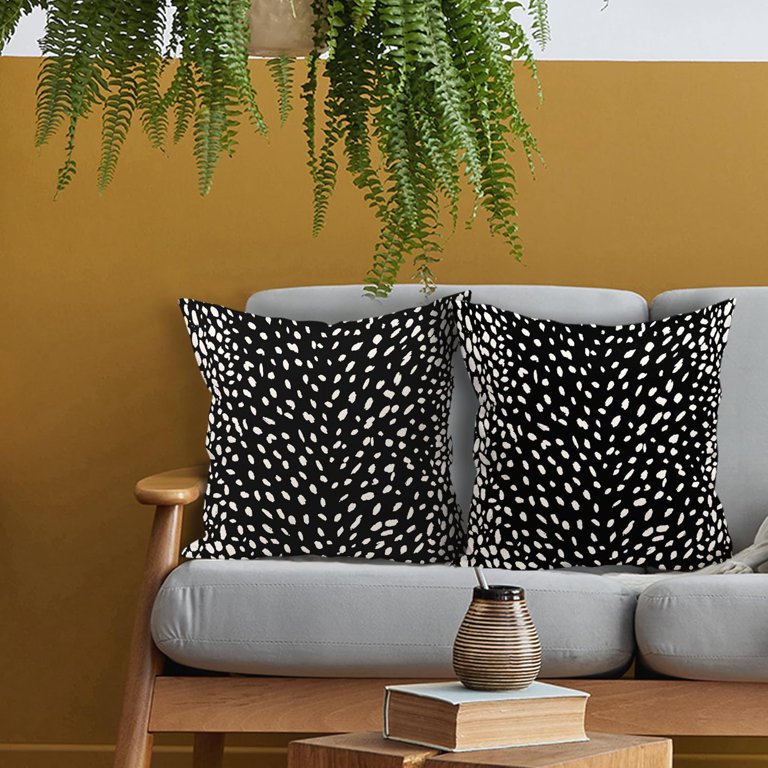 Juosiy Custom Logo Printed Pillow Covers Modern Sofa Throw Pillow Cover