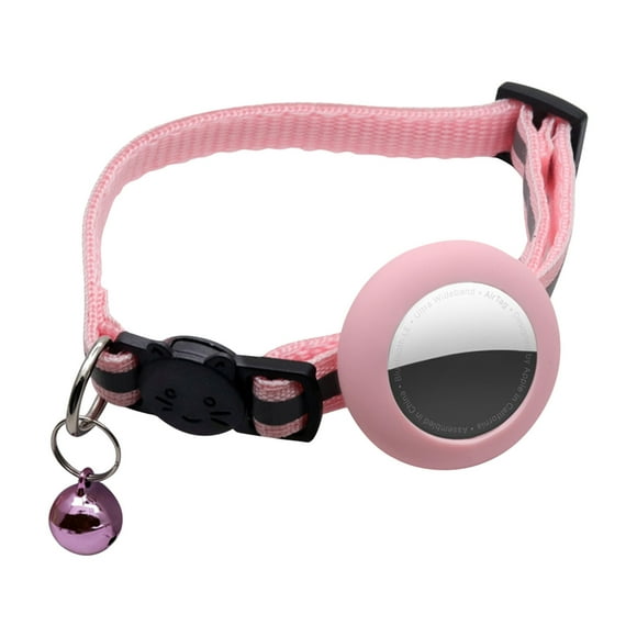 Fiudx Collar Ajustable para Mascotas, Diseño Reflectante con Funda de Etiqueta Extraíble, Hebilla Resistente de Liberación Rápida, Cómodo para Perros Pequeños, Medianos y Grandes, para Paseos Al Aire