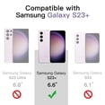 thumbnail image 2 of JETech Case for Samsung Galaxy S23+ / S23 Plus 5G 6.6-Inch, Non-Yellowing Shockproof Bumper Protective Phone Cover, Anti-Scratch Hard PC Back (Purple), 2 of 6
