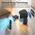 thumbnail image 6 of Windowless Air Conditioner Portable 1800CFM w/4 Modes&3 Speeds, 15H Timer&17FT Remote, 2 Gal Tank for 24H Cooling Swamp Cooler, 4Ice Packs, 120° Swing Evaporative Air Cooler No Hose for Room, 6 of 9