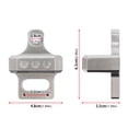 thumbnail image 4 of Soporte Montaje Hugtrwg para Solenoide Aluminio 3 Puertos, 4 of 9