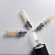 Great Value T6 Tubular LED Light Bulb, 2W (15W Equivalent), Soft White, E12 Candelabra Base, Non-Dimmable