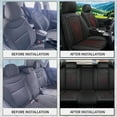 thumbnail image 5 of BaiCH Car Seat Covers, Breathable and Waterproof Faux Leather Automotive Seat Covers for Cars SUV Truck Sedan,Universal Anti-Slip Driver Seat Cover with Backrest (Full Seat, Gray), 5 of 6