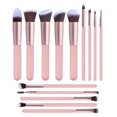 thumbnail image 1 of 14pcsMakeupBrushesFashionLongBrushesMulti-purposeFluffyMakeupToolsForHome/travel, 1 of 4