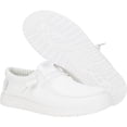 thumbnail image 4 of HEYDUDE Wally Stretch Sox Wide , White, 8, 4 of 6