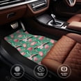 thumbnail image 4 of Sikiie Tropical Flamingo Car Foot Mat Set of 4 Pieces Basics Universal Fit Rubber Carpet Floor Mats For Car SUV Van & Truck, 26.8"L x 17.3"W (Front), 13"L x 17.3"W(Rear), 4 of 6