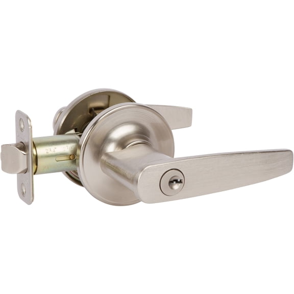 Callan Asheville Entry Lever w/ C cylinder in Satin Nickel