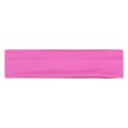 thumbnail image 5 of Hombres Mujeres Diadema de color sólido Ancho elástico Yoga Deportes Banda para el cabello Accesorio Meterk Rosa oscuro Talla única, 5 of 5
