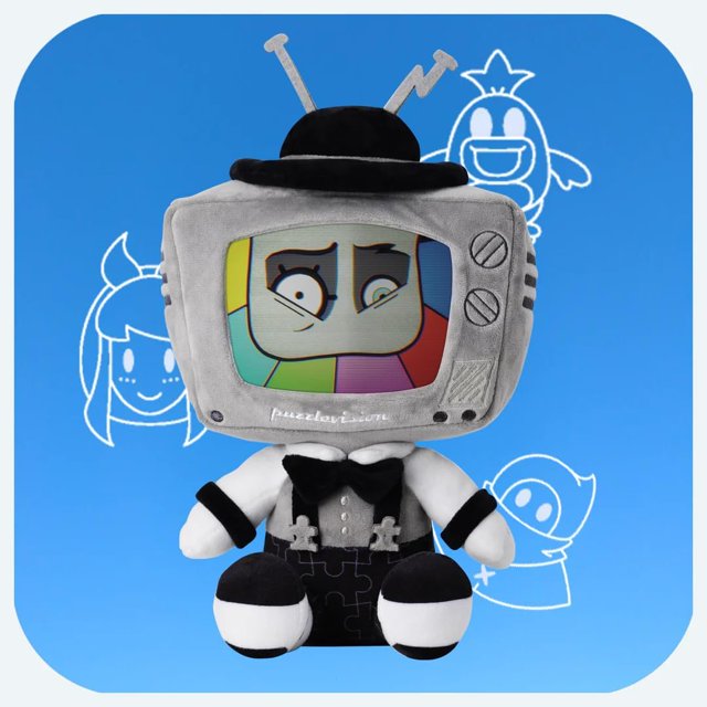 Mr. Puzzles Plush, Puzzlevision, SMG4 Plush, Stuffed Animals
