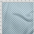 thumbnail image 4 of oneOone Cotton Jersey Light Blue Fabric Block Quilting Supplies Print Sewing Fabric By The Yard 58 Inch Wide, 4 of 4