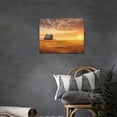 thumbnail image 6 of Farmhouse Barn Wall Art Rustic Barn Sunset Pictures Wall Decor Large Country Old Barn Sunrise Painting Canvas Prints Modern Artwork Framed Decoration for Home Bathroom Bedroom Living Room 16"x12", 6 of 6