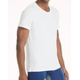 thumbnail image 6 of Hanes Ultimate Undershirt 4-Pack T-Shirt Mens Comfort Fit Stretch Crewneck White, 6 of 6