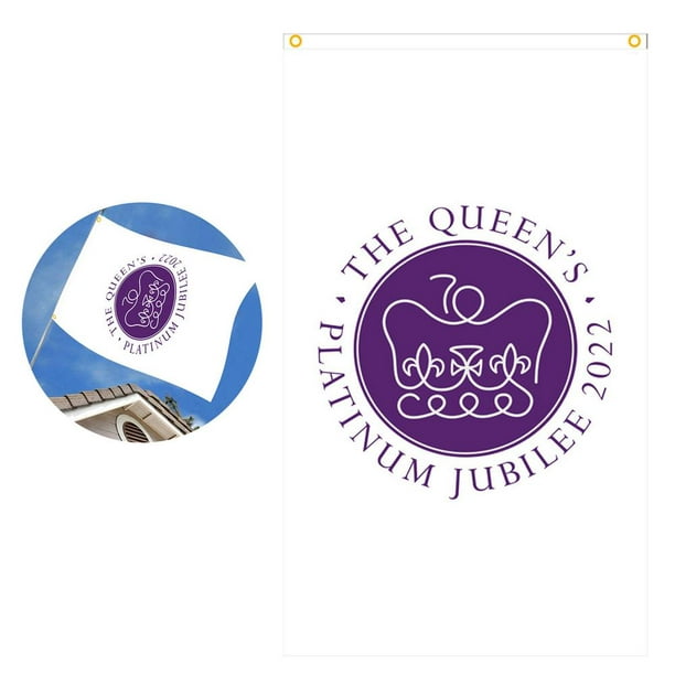 Imshie Elizabeth Ii Platinum Jubilee Flag 2022 United Kingdom Uk For Queen 70th Anniversary S Bannerpatriotic Home Decor Reasonable Com - Reasonable Home Decor Uk