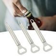 thumbnail image 4 of Compact & Portable Kitchen Tools for Effortless Lid Removal Mini Stainless Steel Beer Bottle Openers, 3-Pack, 4 of 8
