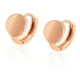 thumbnail image 1 of Modernas Arracadas Huggies De Oro De 18k Lam rosa Unitalla, 1 of 6