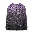 thumbnail image 5 of Puntoco Blusa Estampada De Moda Para Mujer, Blusa De Manga Larga, Sudadera Con Bolsillos Y Capucha, 5 of 5