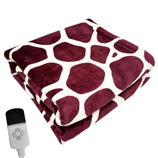 Manta Eléctrica Suave De Franela Para Invierno Manta Eléctrica Suave