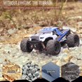 thumbnail image 3 of Remote Control Car 1/18 Full Scale 2.4GHz Off Road Trucks 4WD 30KM/H Vehicle Racing Climbing Car Gif2 battery, 3 of 4