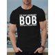 thumbnail image 1 of [Camiseta BOB Legendaria] Camiseta de verano de manga corta para hombre de BOB Legendaria - IM THAT, Leisure Tees, 1 of 4