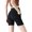 Black-L, variant on Women's Training Shorts High Rise Dry Yoga Biker Fit for Pilates, Gym Cycling and Casual Wear Daily