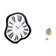 thumbnail image 5 of Reloj de pared decorativo para el hogar, reloj distorsionado, reloj con números , reloj electrónico, escultura de hoja, estatua de metal, acríl, 5 of 8
