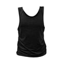 thumbnail image 3 of Xuniizn Tank Tops Mens Plus Size Crew Neck Tee Tops Sports Breathable Solid Color Sleeveless Muscle Shirts, S-3XL, 3 of 6