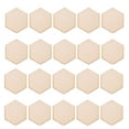 thumbnail image 1 of Shisuyan Blank Hexagon Pieces Beige 100Pack 1.97x1.97in, 1 of 8