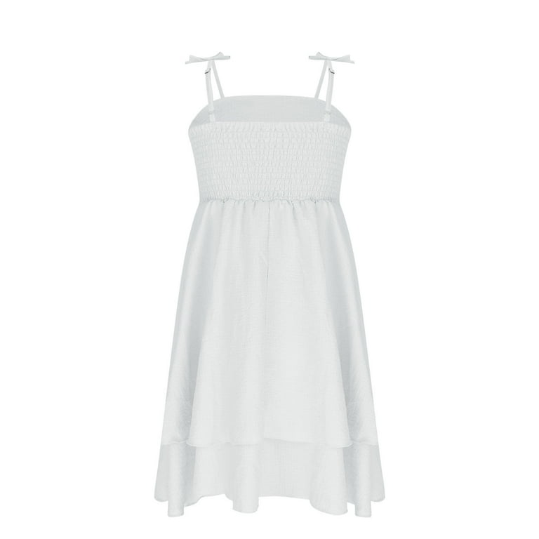 fashionable white dresses Make It Your Own White Tiered Dress, X-Large - The Mint Julep Boutique main image 0