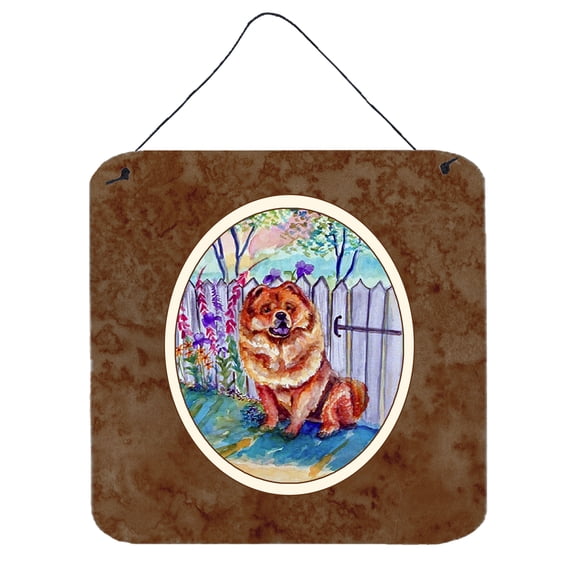 Carolines Treasures 7210DS66 Chow Chow Wall or Door Hanging Prints 6x6 multicolor