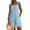 Light Blue, variant on BUIGTTKLOP Women's Casual Rompers Loose Overalls 1 Piece Sleeveless Wide Leg Short Pant Jumpsuits with Pockets